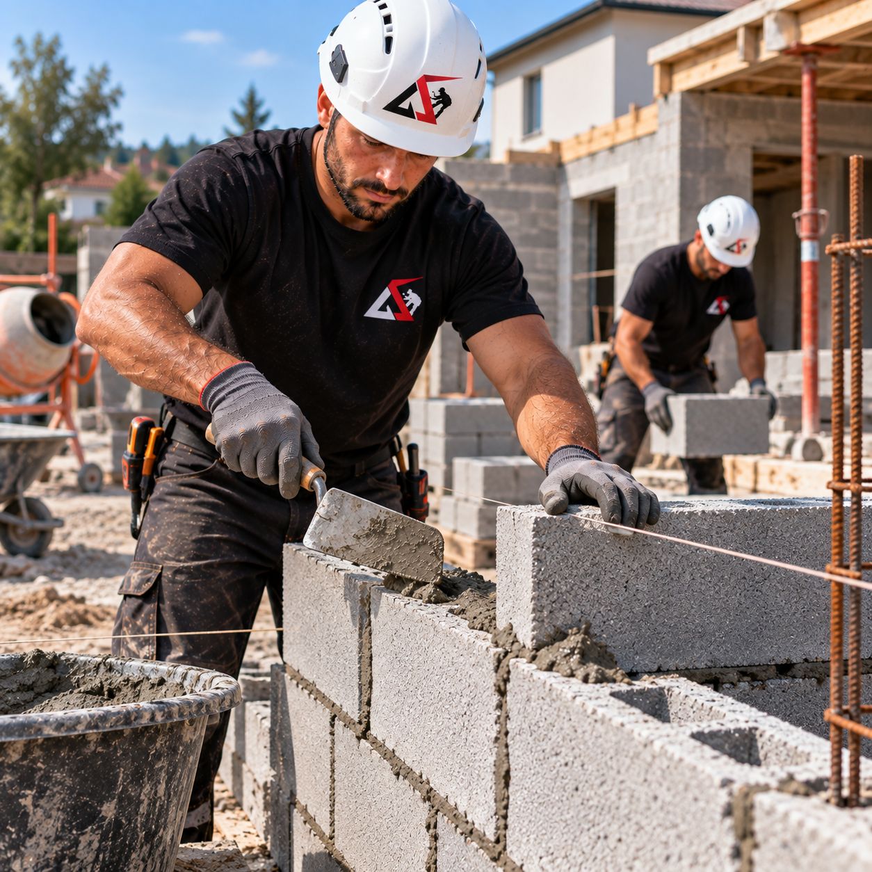 Chantier mené par Joseph Winterstein à Villepinte